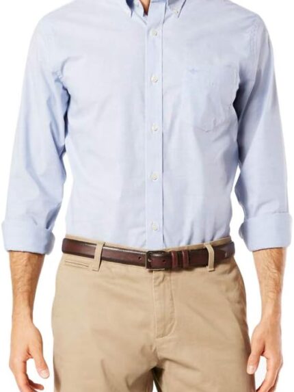 Men Classic Fit Long Sleeve  Shirt (Standard and )