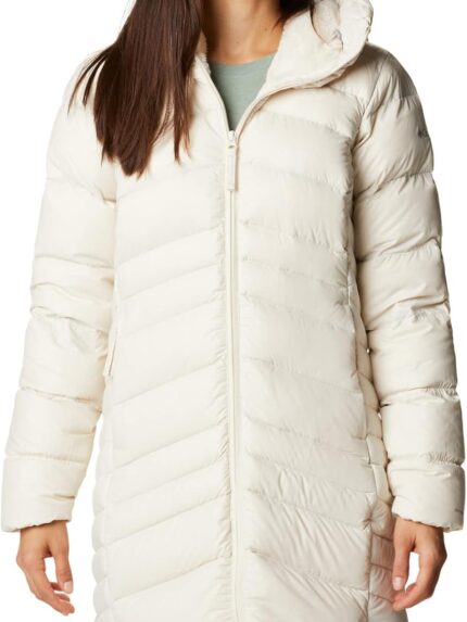 Women Autumn Park Down Mid Jacket