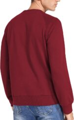 Men's Casual Cotton-blend French Terry Crewneck Sweatshirt - 图片 2