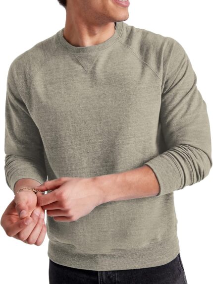 Men's  Men's Crewneck Sweatshirt, Tri-Blend French Terry